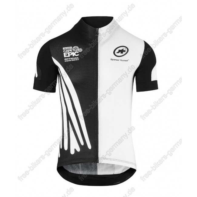 Assos SS.Capeepicx Trikot Kurzarm schwarz Weiß 2018 Assos SS.Capeepicx Trikot Kurzarm schwarz Weiß 2018