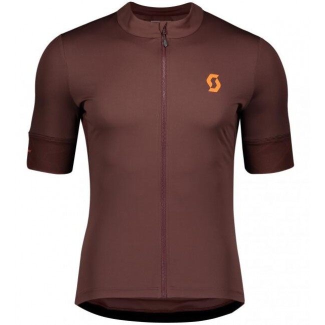 Fahrradbekleidung Radsport 2020 SCOTT ENDURANCE 10 Trikot Kurzarm Outlet marrone