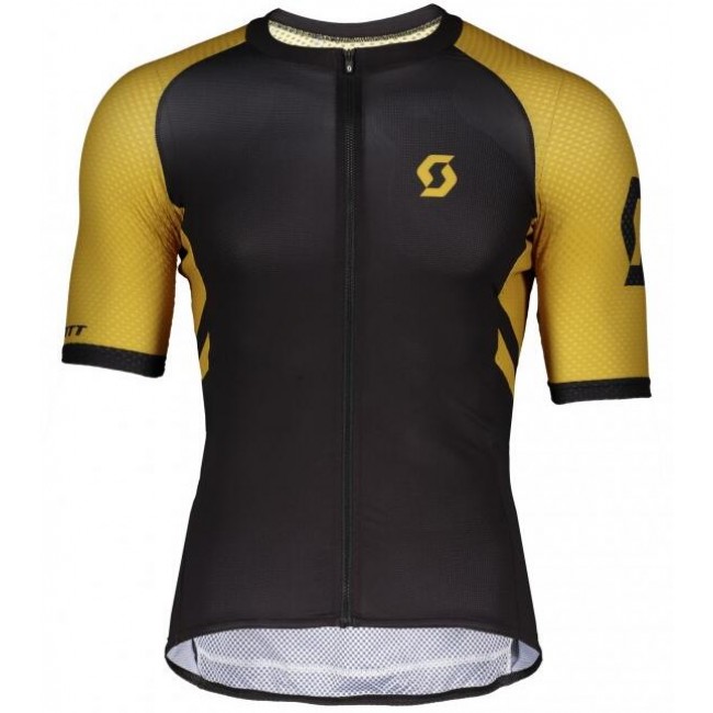 Fahrradbekleidung Radsport 2020 SCOTT RC Premium Climber Trikot Kurzarm Outlet schwarz/gelb Fahrradbekleidung Radsport 2020 SCOTT RC Premium Climber Trikot Kurzarm Outlet schwarz/gelb