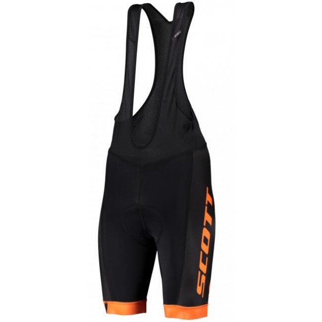 Fahrradbekleidung Radsport 2020 SCOTT RC TEAM ++ Trägerhosen Set schwarz/Orange Fahrradbekleidung Radsport 2020 SCOTT RC TEAM ++ Trägerhosen Set schwarz/Orange