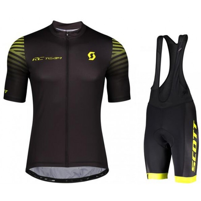 Fahrradbekleidung Radsport 2020 SCOTT RC TEAM 10 Radbekleidung Satz Trikot Kurzarm+Trägerhosen Set Outlet schwarz Fahrradbekleidung Radsport 2020 SCOTT RC TEAM 10 Radbekleidung Satz Trikot Kurzarm+Trägerhosen Set Outlet schwarz
