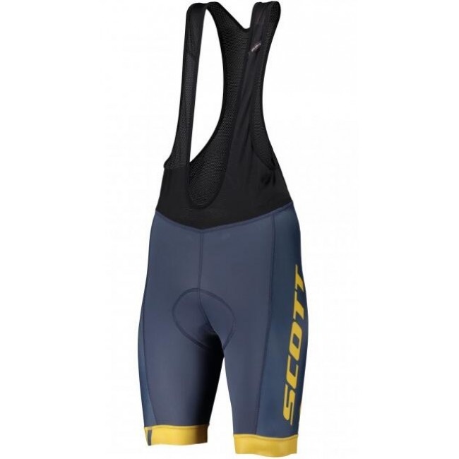 Fahrradbekleidung Radsport 2020 SCOTT RC TEAM ++ Trägerhosen Set blau/Orange Fahrradbekleidung Radsport 2020 SCOTT RC TEAM ++ Trägerhosen Set blau/Orange