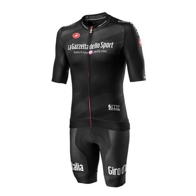 Fahrradbekleidung Radsport 2020 GIRO D'ITALIA Radbekleidung Satz Trikot Kurzarm+Trägerhosen Set Outlet Schwarz 2CGJF Fahrradbekleidung Radsport 2020 GIRO D'ITALIA Radbekleidung Satz Trikot Kurzarm+Trägerhosen Set Outlet Schwarz 2CGJF
