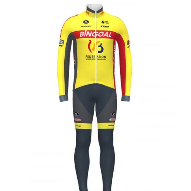 Fahrradbekleidung Radsport 2020 Wallonie Bruxelles Set Radbekleidung Trikot Langarm+ Trägerhosen A1IJC Fahrradbekleidung Radsport 2020 Wallonie Bruxelles Set Radbekleidung Trikot Langarm+ Trägerhosen A1IJC
