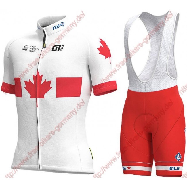 Profiteams 2019 Groupama FDJ Canadian Champion Radbekleidung Satz Trikot Kurzarm+Trägerhosen Set Outlet Profiteams 2019 Groupama FDJ Canadian Champion Radbekleidung Satz Trikot Kurzarm+Trägerhosen Set Outlet