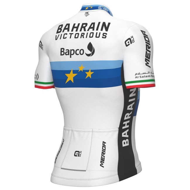 Bahrain Victorious Europameister 2022 Radtrikot kurzarm-ALE Radsport-Profi-Team Bahrain Victorious Europameister 2022 Radtrikot kurzarm-ALE Radsport-Profi-Team