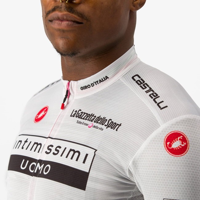 Giro d'Italia 2023 MAGLIA BIANCO Set(Radtrikot+Trägerhose) Giro d'Italia 2023 MAGLIA BIANCO Set(Radtrikot+Trägerhose)
