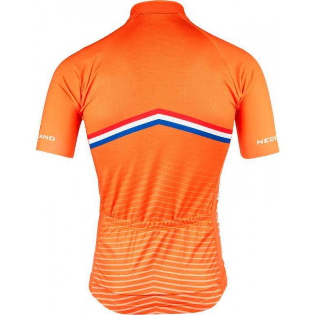 NIEDERLANDE 2022 Radtrikot kurzarm(langer RV)-Radsport-National-Team NIEDERLANDE 2022 Radtrikot kurzarm(langer RV)-Radsport-National-Team