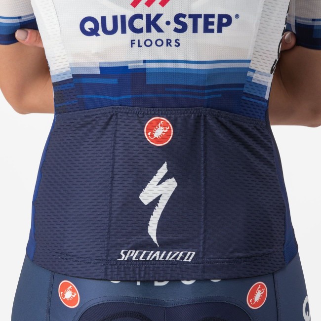 Soudal Quick-Step 2023 Competizione Radtrikot Damen kurzarm-Radsport-Profi-Team Soudal Quick-Step 2023 Competizione Radtrikot Damen kurzarm-Radsport-Profi-Team