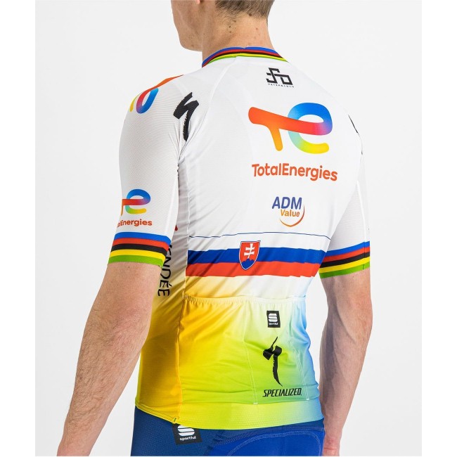 Team TotalEnergies slowakischer Meister Sagan edition 2022 Radtrikot kurzarm-Radsport-Profi-Team Team TotalEnergies slowakischer Meister Sagan edition 2022 Radtrikot kurzarm-Radsport-Profi-Team
