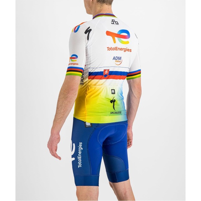 Team TotalEnergies slowakischer Meister Sagan edition 2022 Radtrikot kurzarm-Radsport-Profi-Team Team TotalEnergies slowakischer Meister Sagan edition 2022 Radtrikot kurzarm-Radsport-Profi-Team