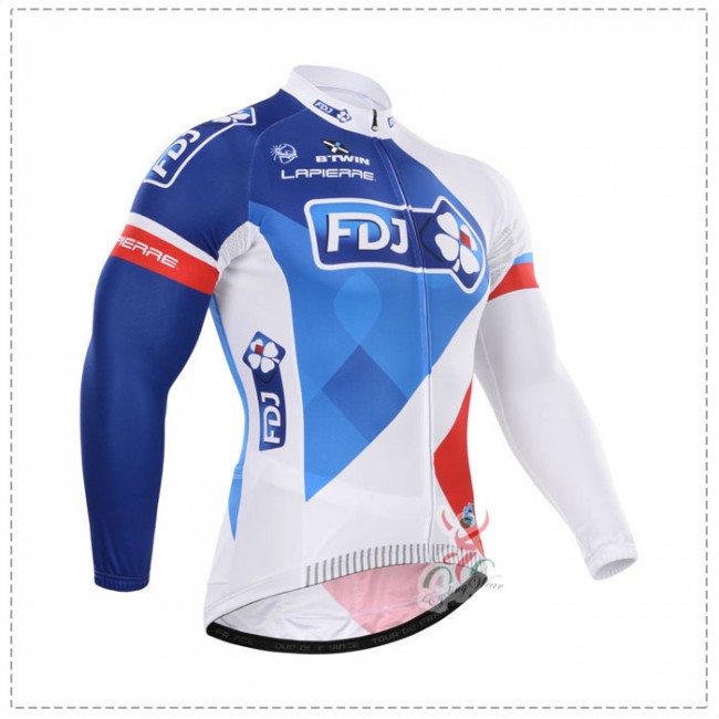 2015 FDJ Fahrradtrikot Langarm DJZB463 2015 FDJ Fahrradtrikot Langarm DJZB463