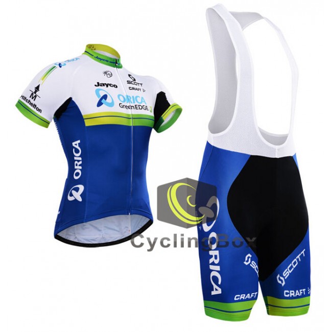 2015 ORICA GreenEDGE Fahrradbekleidung Satz Fahrradtrikot Kurzarm Trikot und Kurz Trägerhose ZXFR572 2015 ORICA GreenEDGE Fahrradbekleidung Satz Fahrradtrikot Kurzarm Trikot und Kurz Trägerhose ZXFR572