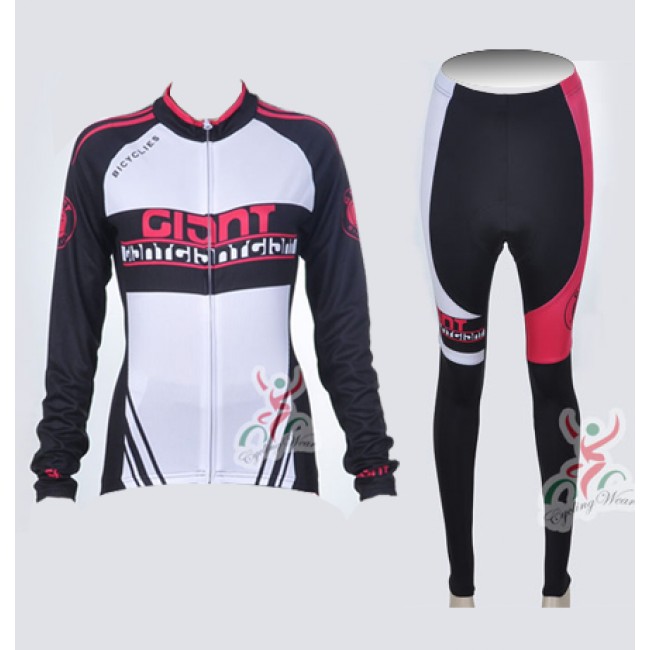 2012 Damen giant Cycling Fahrradbekleidung Radtrikot Satz Langarm und Lange Fahrradhose GDVL921 2012 Damen giant Cycling Fahrradbekleidung Radtrikot Satz Langarm und Lange Fahrradhose GDVL921