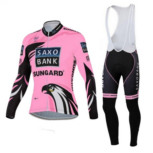 2015 Saxo Bank Sungard Damen Fahrradbekleidung Radtrikot Satz Langarm und Lange Trägerhose HNND270 2015 Saxo Bank Sungard Damen Fahrradbekleidung Radtrikot Satz Langarm und Lange Trägerhose HNND270