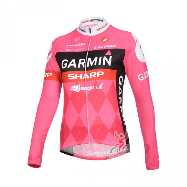 2013 Damen GarminFahrradtrikot Langarm MIHP681