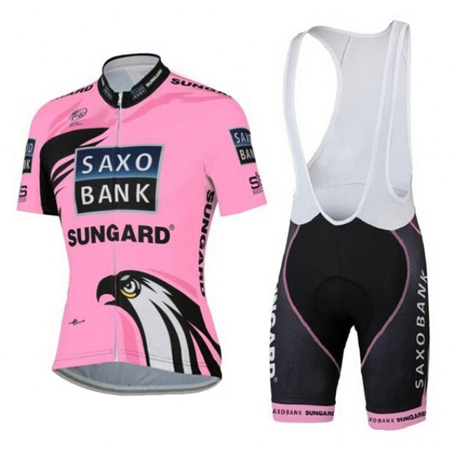 2015 Saxo Bank Sungard Damen Fahrradbekleidung Satz Fahrradtrikot Kurzarm Trikot und Kurz Trägerhose Rosa QWQM162 2015 Saxo Bank Sungard Damen Fahrradbekleidung Satz Fahrradtrikot Kurzarm Trikot und Kurz Trägerhose Rosa QWQM162
