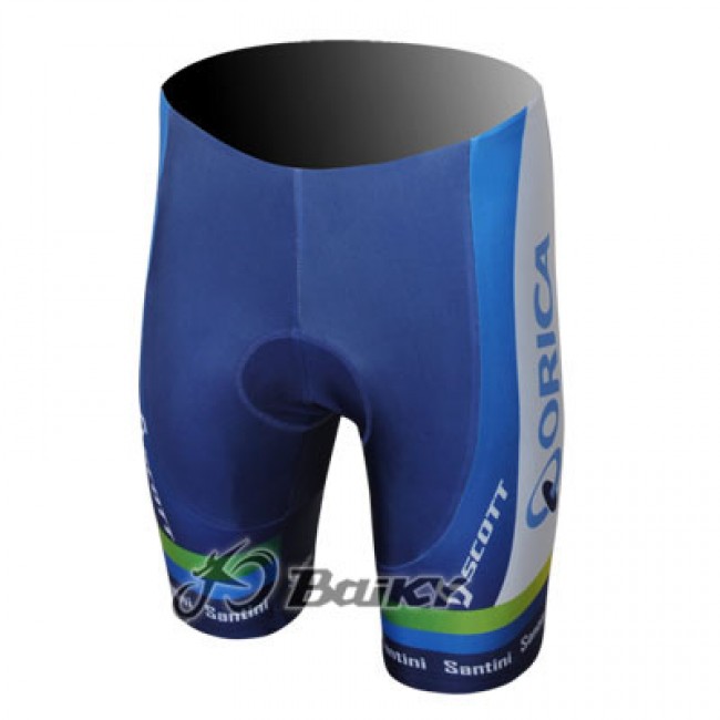 2013 Green Edge ORICA Kurz Radhose Blau MBSO879 2013 Green Edge ORICA Kurz Radhose Blau MBSO879