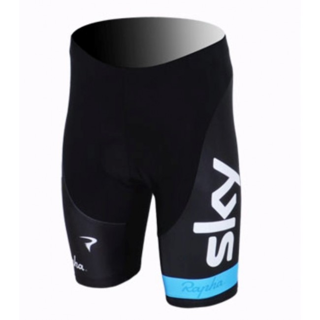 2013 Team Sky Kurz Radhose Schwarz Blau WDXP658 2013 Team Sky Kurz Radhose Schwarz Blau WDXP658
