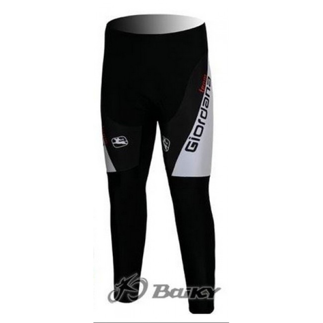 Giordana Pro Team Lang Radhose Schwarz Weiß FJJS650