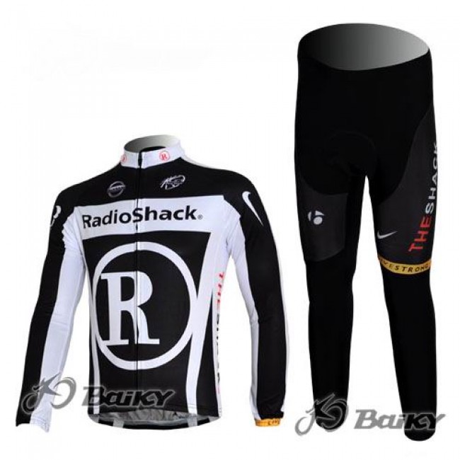 RadioShack Trek Nissan Radbekleidung Satz Fahrradtrikot Langarm und Lang Radhose Schwarz BBBU319 RadioShack Trek Nissan Radbekleidung Satz Fahrradtrikot Langarm und Lang Radhose Schwarz BBBU319