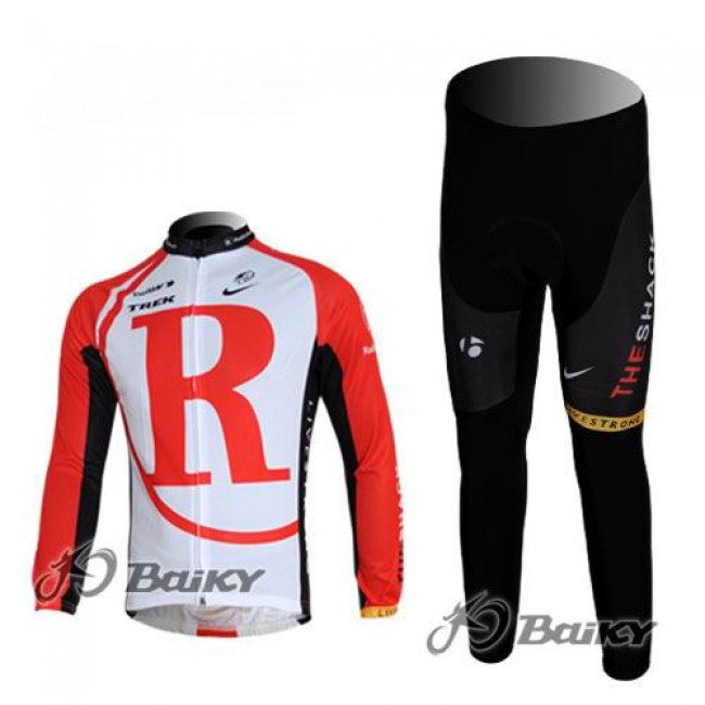RadioShack Trek Radbekleidung Satz Fahrradtrikot Langarm und Lang Radhose Rot FXVA164 RadioShack Trek Radbekleidung Satz Fahrradtrikot Langarm und Lang Radhose Rot FXVA164