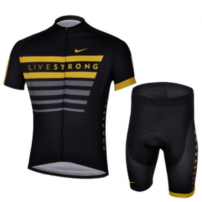 2013 Livestrong Radtrikot Kurzarm und Kurz Radhose Kits Schwarz Gelb IERB247 2013 Livestrong Radtrikot Kurzarm und Kurz Radhose Kits Schwarz Gelb IERB247