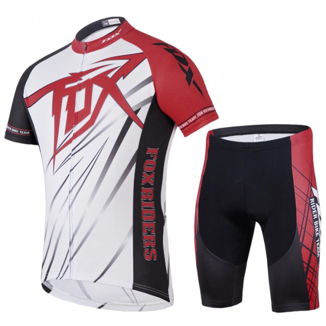 2014 Fox Bike Team Radbekleidung Radtrikot Kurzarm und Fahrradhosen Kurz Weiß Rot KZYO586 2014 Fox Bike Team Radbekleidung Radtrikot Kurzarm und Fahrradhosen Kurz Weiß Rot KZYO586