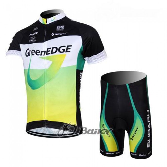 Green Edge Radbekleidung Radtrikot Kurzarm und Fahrradhosen Kurz Grün QLCF472 Green Edge Radbekleidung Radtrikot Kurzarm und Fahrradhosen Kurz Grün QLCF472