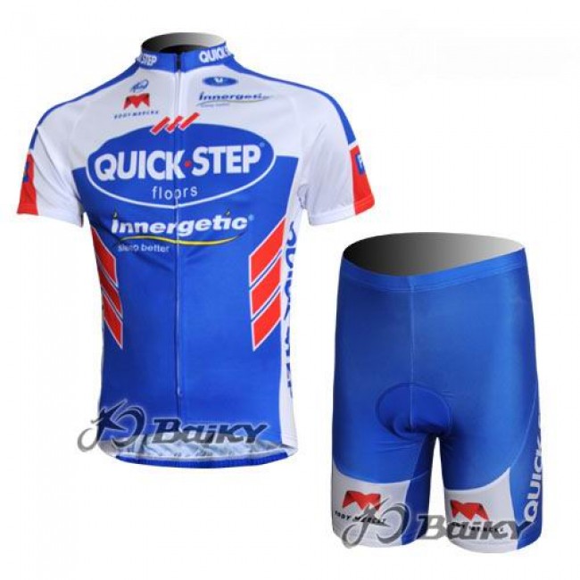 Omega Pharma-Quick Step innergetic Radbekleidung Radtrikot Kurzarm und Fahrradhosen Kurz Blau Weiß UMZQ363 Omega Pharma-Quick Step innergetic Radbekleidung Radtrikot Kurzarm und Fahrradhosen Kurz Blau Weiß UMZQ363