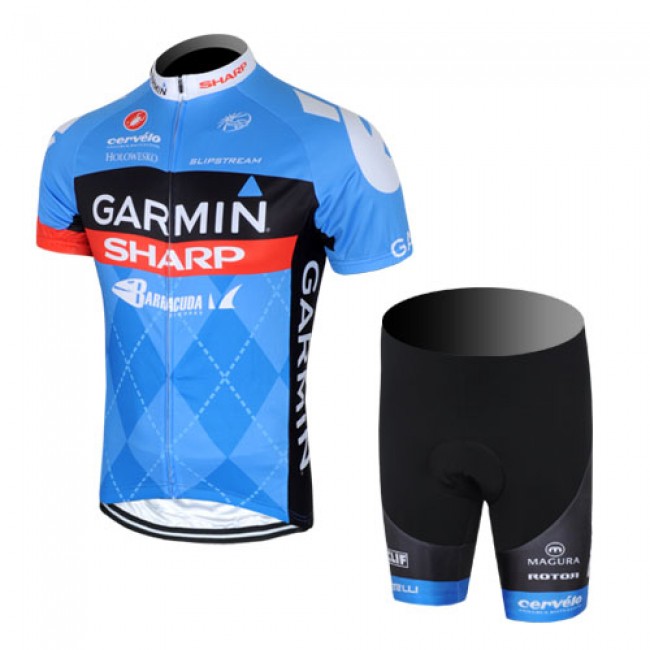 2013 Garmin Sharp Barracuda Cervelo Radtrikot Kurzarm und Kurz Radhose Kits Blau WWYI174 2013 Garmin Sharp Barracuda Cervelo Radtrikot Kurzarm und Kurz Radhose Kits Blau WWYI174