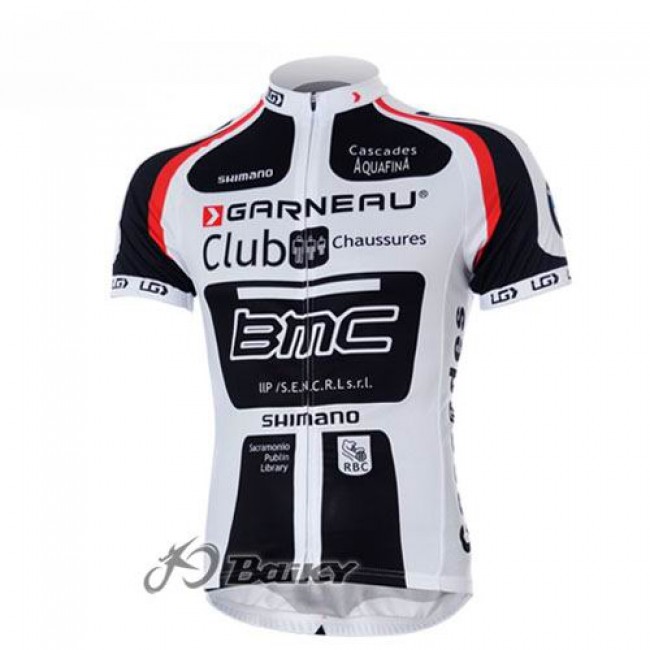 BMC Garneau Team Radtrikot Kurzarm Weiß CEHJ422 BMC Garneau Team Radtrikot Kurzarm Weiß CEHJ422