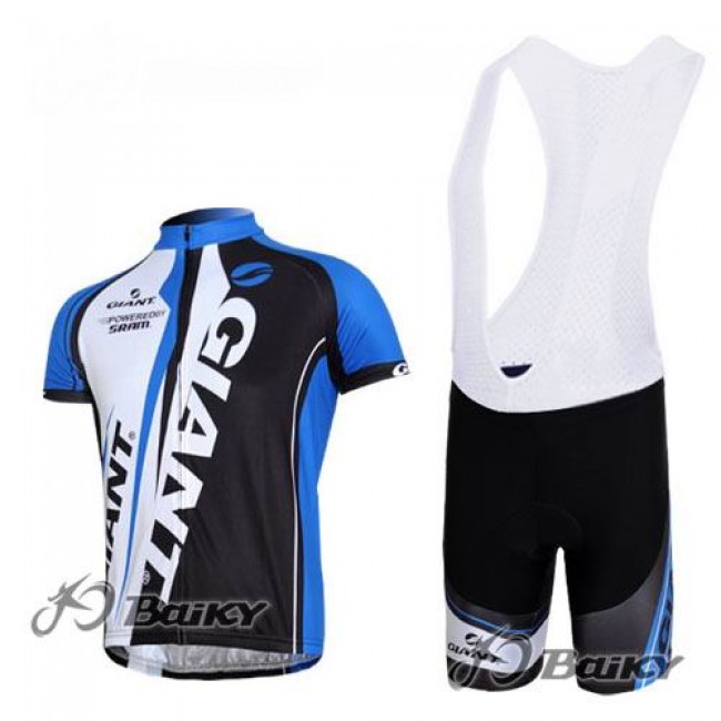 Giant Sram Pro Team Radtrikot Kurzarm Kurz Trägerhose Kits Weiß Blau Schwarz QAXR839 Giant Sram Pro Team Radtrikot Kurzarm Kurz Trägerhose Kits Weiß Blau Schwarz QAXR839