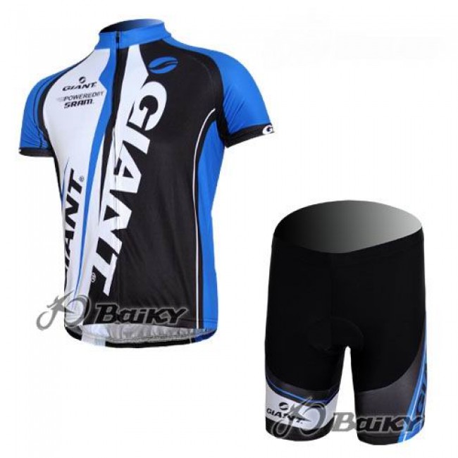 Giant Sram Pro Team Radtrikot Kurzarm Kurz Radhose Kits Weiß Blau Schwarz SMUZ917 Giant Sram Pro Team Radtrikot Kurzarm Kurz Radhose Kits Weiß Blau Schwarz SMUZ917