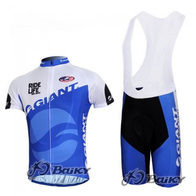 Giant Sram Pro Team Radtrikot Kurzarm Kurz Trägerhose Kits Blau Weiß YGLL168 Giant Sram Pro Team Radtrikot Kurzarm Kurz Trägerhose Kits Blau Weiß YGLL168
