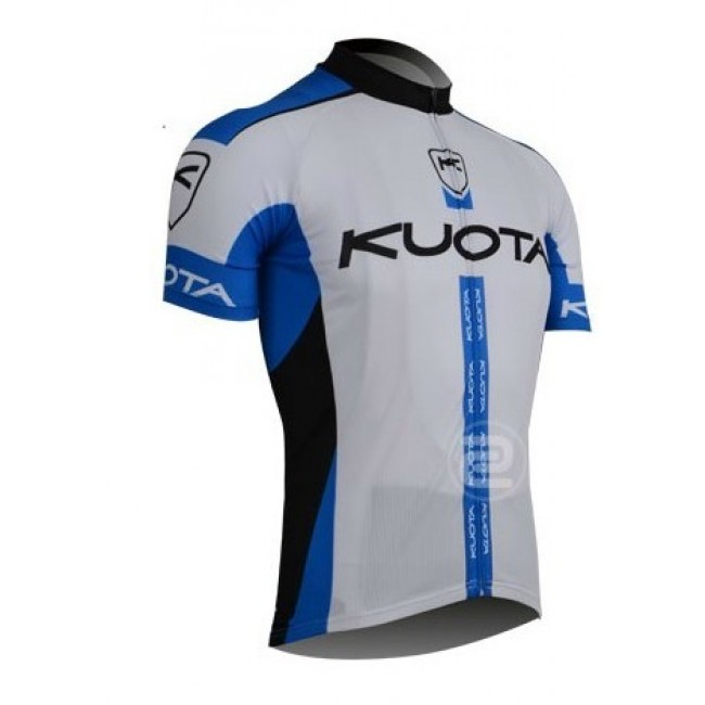 2013 KUOTA Radtrikot Kurzarm Whte Blau FWPI569