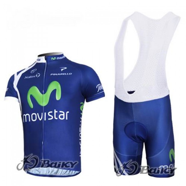 Movistar Team Fahrradbekleidung Satz Fahrradtrikot Kurzarm Trikot und Kurz Trägerhose Blau BVMZ269 Movistar Team Fahrradbekleidung Satz Fahrradtrikot Kurzarm Trikot und Kurz Trägerhose Blau BVMZ269