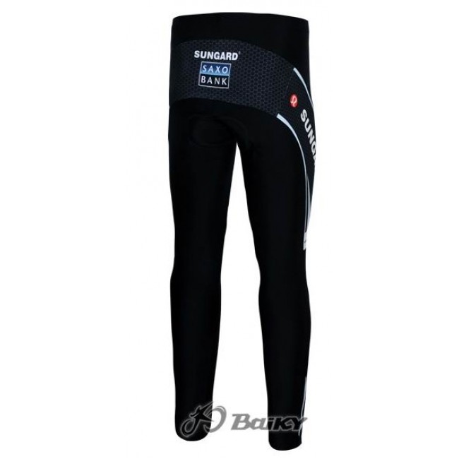 Saxo Bank Sungard Pro Team Lang Radhose Weiß Schwarz BCCQ531 Saxo Bank Sungard Pro Team Lang Radhose Weiß Schwarz BCCQ531