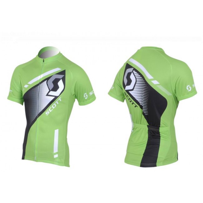 2013 Scott Racing Fahrradbekleidung Satz Fahrradtrikot Kurzarm Trikot und Kurz Trägerhose Grün Schwarz NZVN695 2013 Scott Racing Fahrradbekleidung Satz Fahrradtrikot Kurzarm Trikot und Kurz Trägerhose Grün Schwarz NZVN695