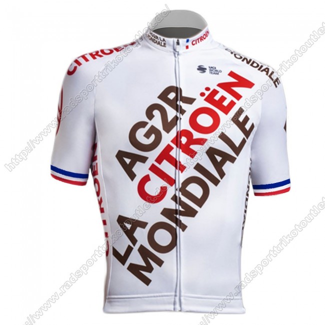 Profiteams Ag2r Mondiale Citroen 2021 France Radbekleidung Satz Trikot Kurzarm Profiteams Ag2r Mondiale Citroen 2021 France Radbekleidung Satz Trikot Kurzarm