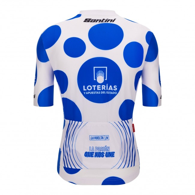 Bekleidung Herren Vuelta Espana Pois trikot 2024 Bekleidung Herren Vuelta Espana Pois trikot 2024