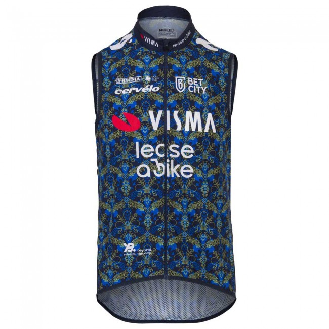 Bekleidung Herren Weste Agu Wind Team Visma Lease a bike 2024-Tdf Bekleidung Herren Weste Agu Wind Team Visma Lease a bike 2024-Tdf