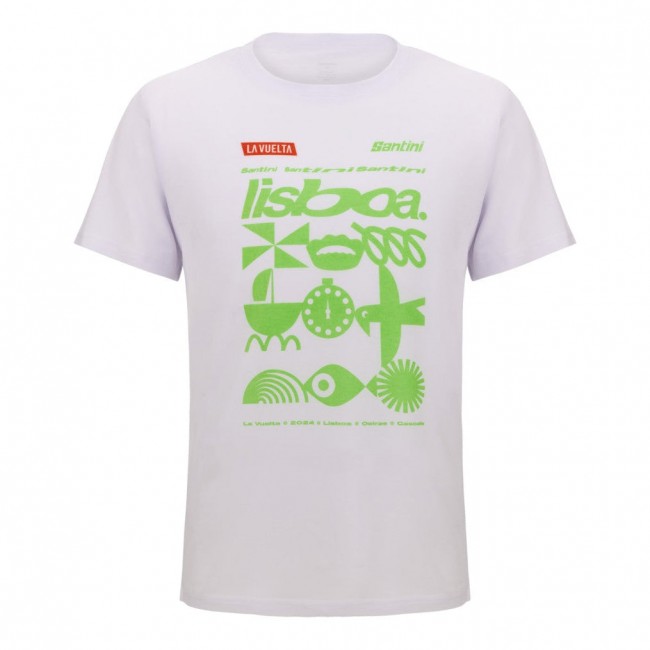 Bekleidung Herren Vuelta Espana 2024 T-shirt-Lissabon