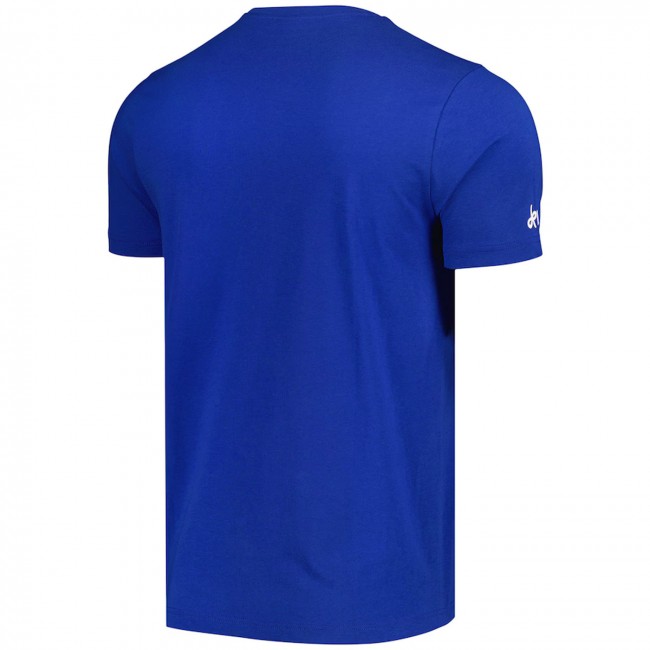 Bekleidung Herren Tour de France Cyclist Graphic 2024 T-Shirt-Blau Bekleidung Herren Tour de France Cyclist Graphic 2024 T-Shirt-Blau