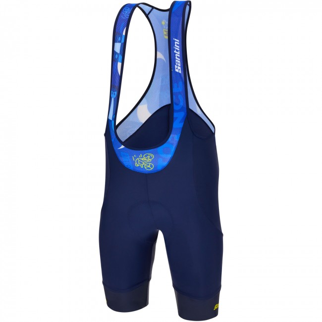 Bekleidung Herren Santini Tour de France 2024 tragerhose-Torino Bekleidung Herren Santini Tour de France 2024 tragerhose-Torino