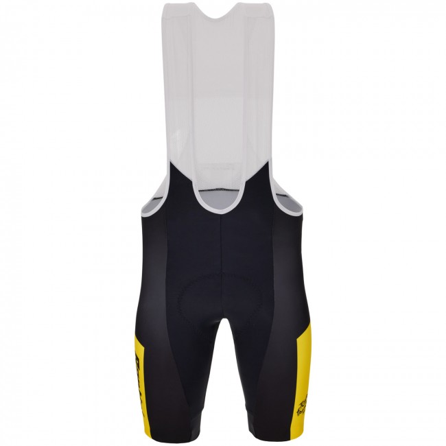 Bekleidung Herren Gelbe Latzhose Tour de France 2024 Bekleidung Herren Gelbe Latzhose Tour de France 2024