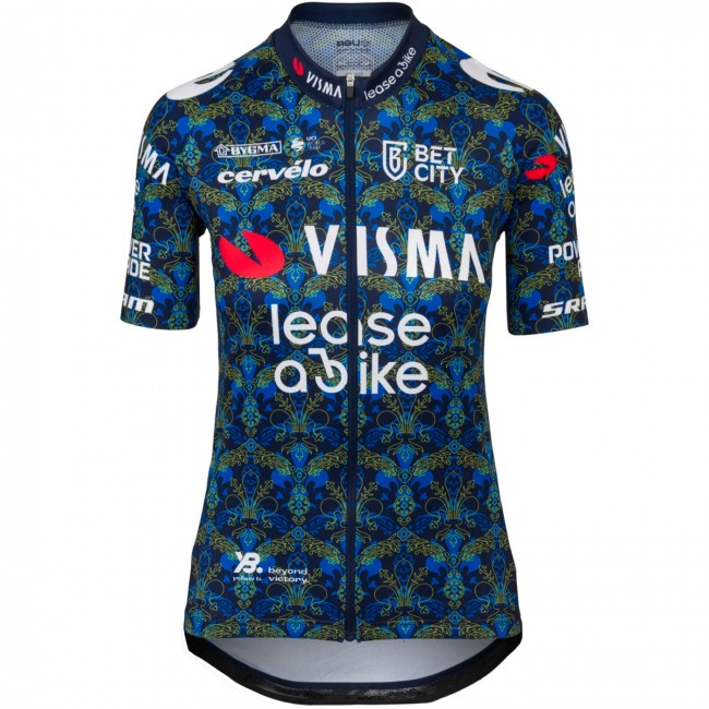 Bekleidung Damen Team Visma Lease a bike 2024 The Renaissance Agu frau trikot-Tdf Bekleidung Damen Team Visma Lease a bike 2024 The Renaissance Agu frau trikot-Tdf