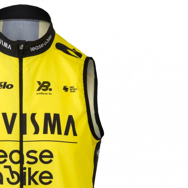 Bekleidung Herren Team Visma Lease a bike 2025 Wind weste Bekleidung Herren Team Visma Lease a bike 2025 Wind weste