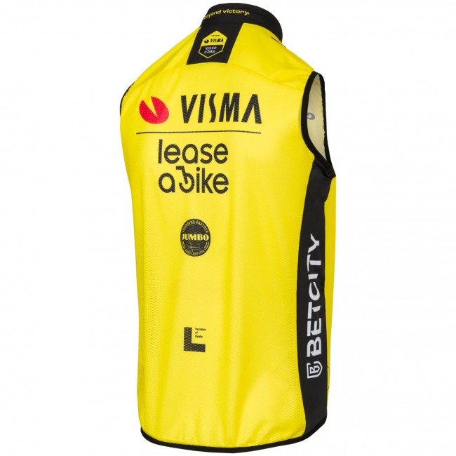 Bekleidung Herren Team Visma Lease a bike 2025 Wind weste Bekleidung Herren Team Visma Lease a bike 2025 Wind weste