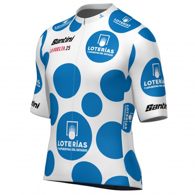 Bekleidung Herren Santini Pois Vuelta Espana 2025 trikot Bekleidung Herren Santini Pois Vuelta Espana 2025 trikot